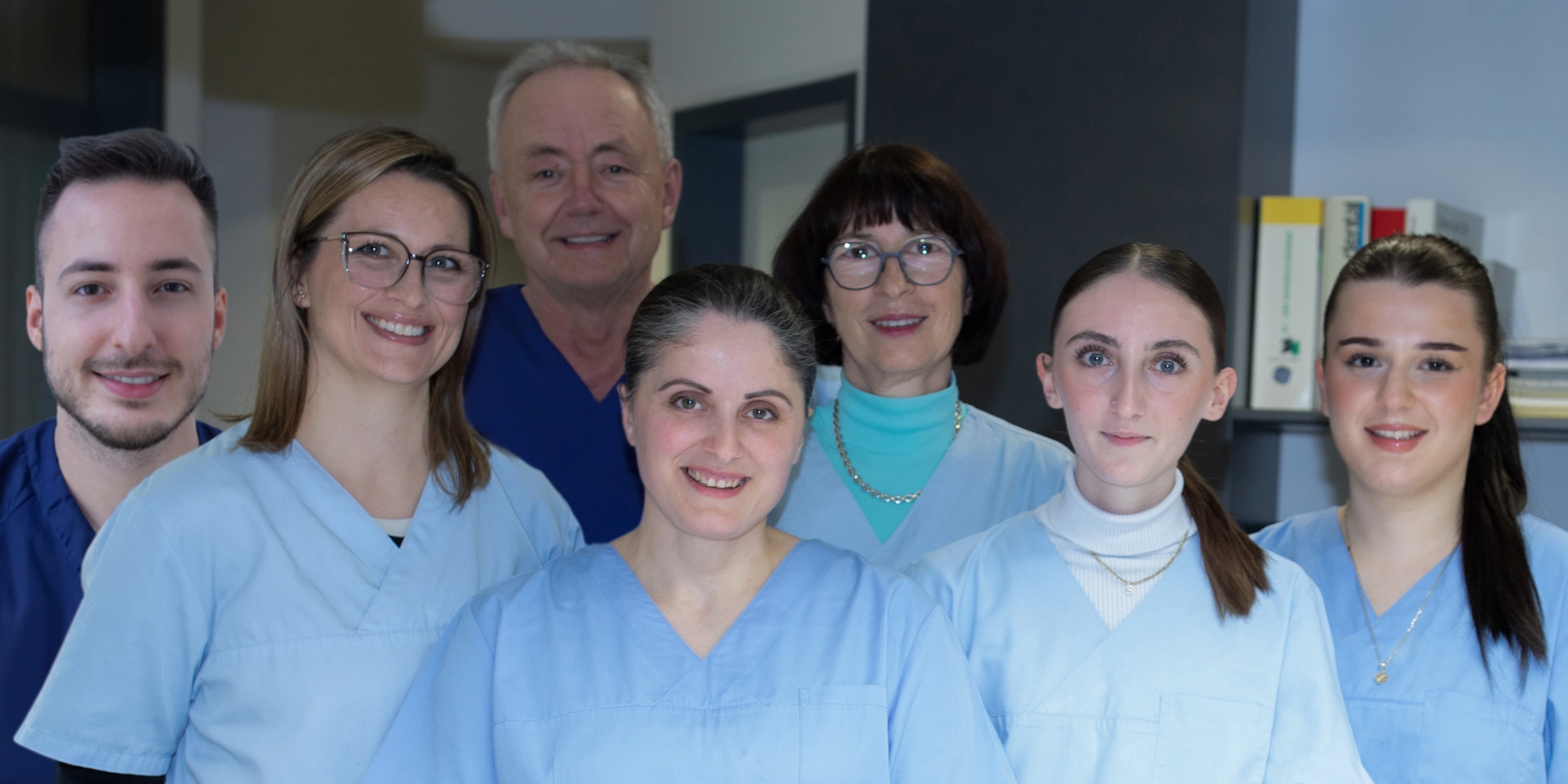 Gruppenbild unseres gesamten Teams.